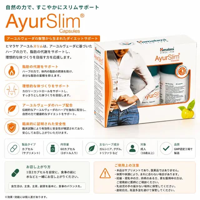 アーユルスリムのパッケージ画像