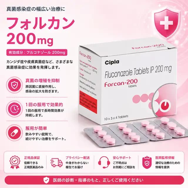 フォルカン200mgのパッケージ画像