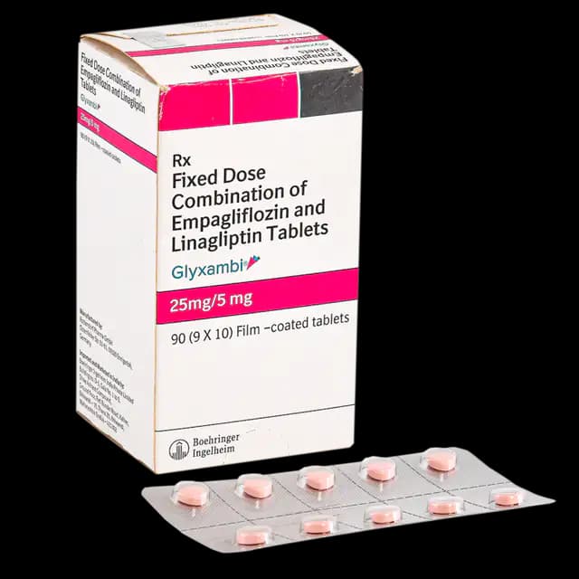 グリクサンビ25mg/5mgのパッケージ画像