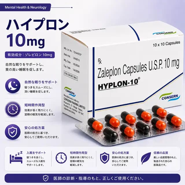ハイプロン10mgのパッケージ画像
