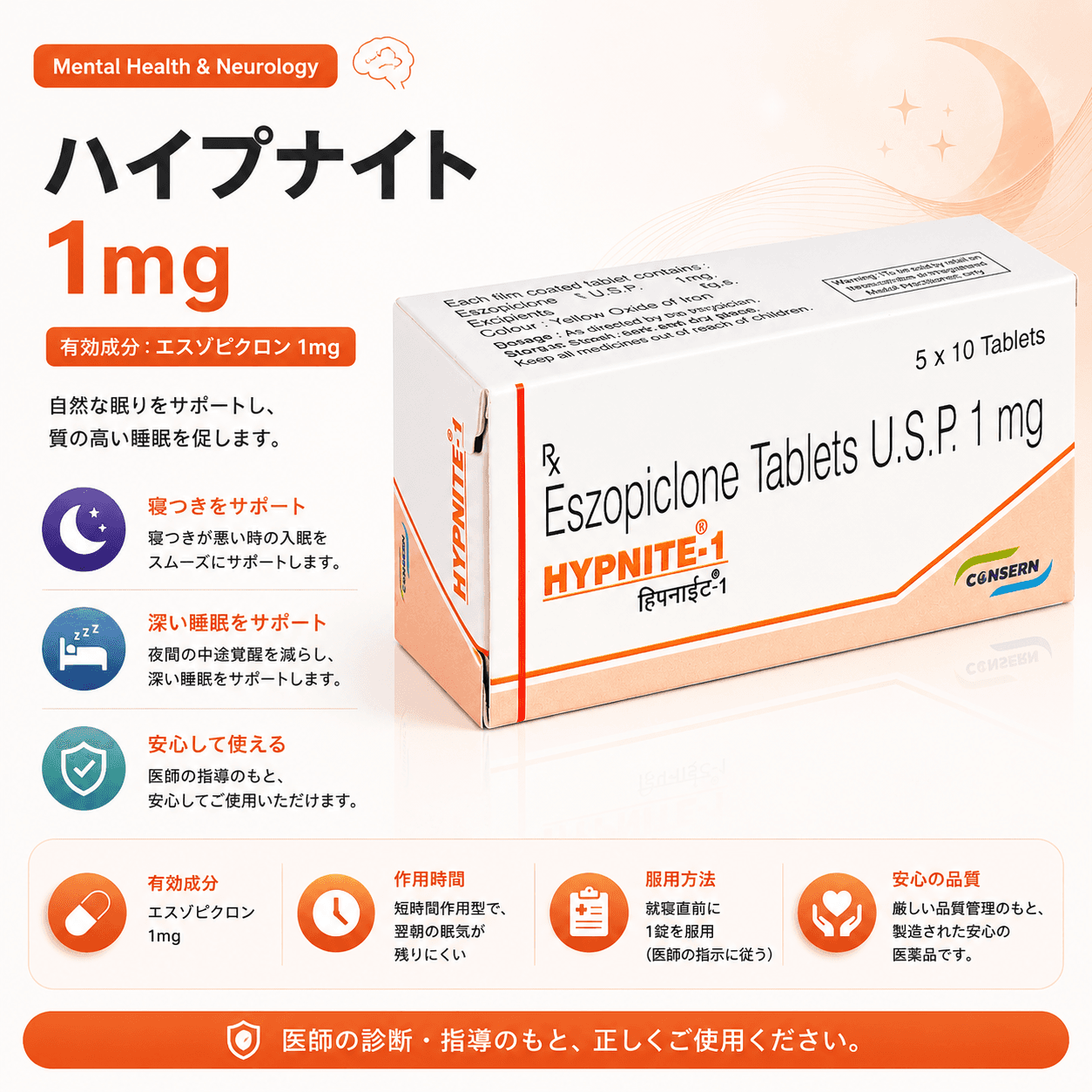 ハイプナイト1mgのパッケージ画像