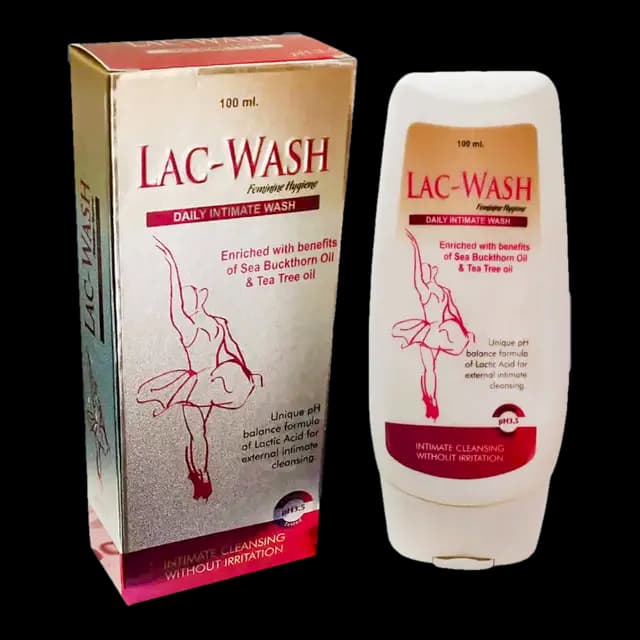 LAC-WASH デイリーインティメイトウォッシュ 100mlのパッケージ画像