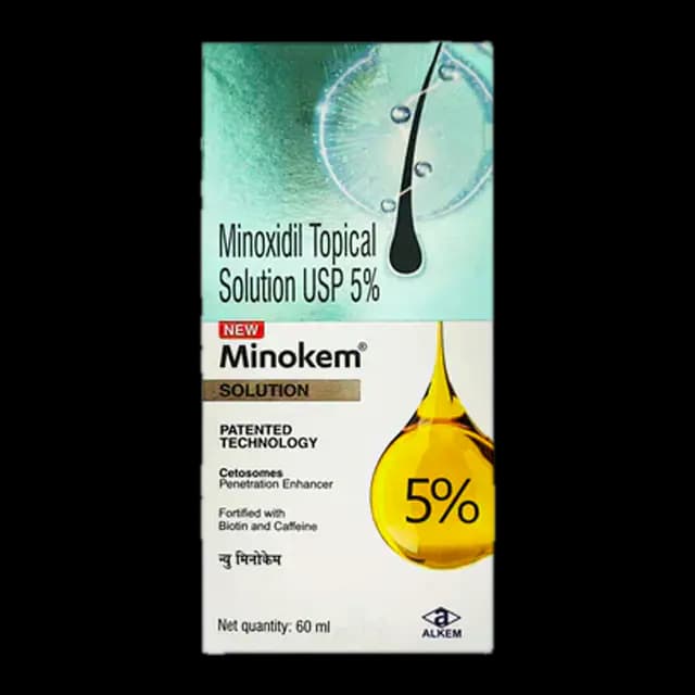ミノケム5%溶液のパッケージ画像