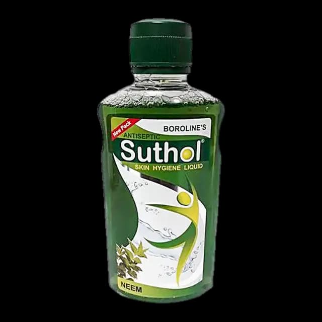 SUTHOL 消毒液 皮膚用 ニームのパッケージ画像