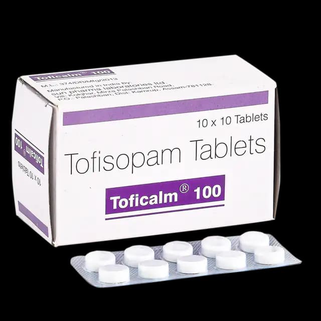 トフィカーム100mgのパッケージ画像