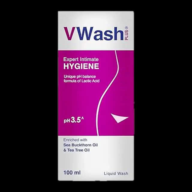 VWASH エキスパート インティメイト ハイジーン ウォッシュ 100mlのパッケージ画像